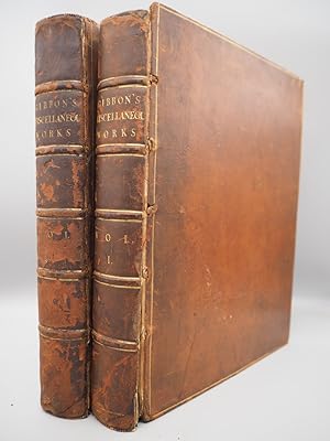 Imagen del vendedor de Miscellaneous Works of Edward Gibbon, Esquire, with Memoirs of his Life and Writings, Composed by Himself. 2 volumes set. a la venta por ROBIN SUMMERS BOOKS LTD