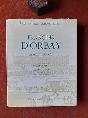 Imagen del vendedor de Franois d'Orbay. Architecte de Louis XIV a la venta por Librairie de la Garenne