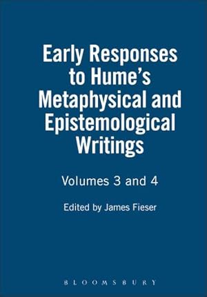 Seller image for Early Responses to Hume's Metaphysical and Epistemological Writings: Volumes 3 and 4 (Vol 3 & 4) [Soft Cover ] for sale by booksXpress