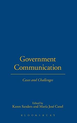Imagen del vendedor de Government Communication: Cases and Challenges [Hardcover ] a la venta por booksXpress