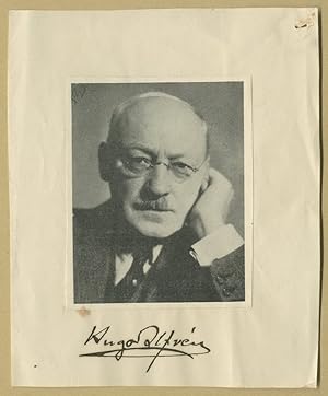 Seller image for Hugo Alfven (1872-1960) - Signed photo - Stockholm 40s for sale by PhP Autographs