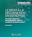 Seller image for Le droit à la déconnexion en entreprise: Nouvelles obligations des employeurs, enjeux et conditions de mises en place [FRENCH LANGUAGE - Soft Cover ] for sale by booksXpress