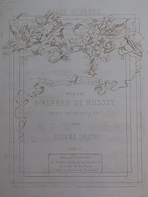 Seller image for SAUZAY Eugne Bonjour Suzon Chant Piano ca1880 for sale by partitions-anciennes