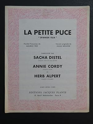 Seller image for La Petite Puce Sacha Distel Annie Cordy Chant Piano 1965 for sale by partitions-anciennes