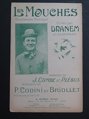 Seller image for Les Mouches Dranem Codini Briollet Chant Piano for sale by partitions-anciennes