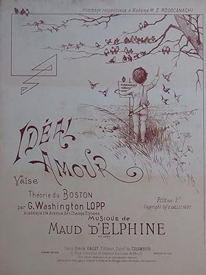 D'ELPHINE Maud Idéal Amour Valse Danse Piano