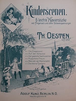 Image du vendeur pour OESTEN Theodor Was sich der Wald ershlt Piano mis en vente par partitions-anciennes