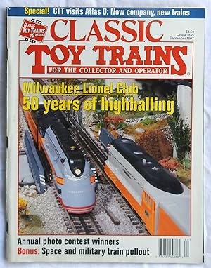 Seller image for Classic Toy Trains September 1997 Volume 10 Number 6 for sale by Argyl Houser, Bookseller