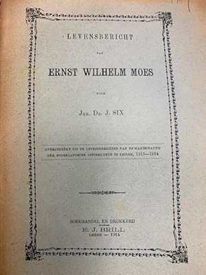 Levensbericht van Ernst Wilhelm Moes door Jhr. Dr. J. Six.