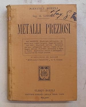 Metalli preziosi.