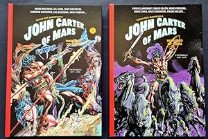 Immagine del venditore per John Carter Of Mars, Warlord of Mars : L'Intgrale, tome 1 et 2 de 1977  1979. ( Tirage unique  1000 exemplaires ). venduto da Librairie Victor Sevilla