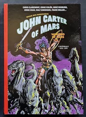 Image du vendeur pour John Carter Of Mars, Warlord of Mars : L'Intgrale, tome 2, 1978 - 1979. ( Tirage unique  1000 exemplaires ). mis en vente par Librairie Victor Sevilla