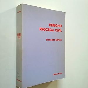 Imagen del vendedor de Derecho procesal civil. Tomo II a la venta por MAUTALOS LIBRERA