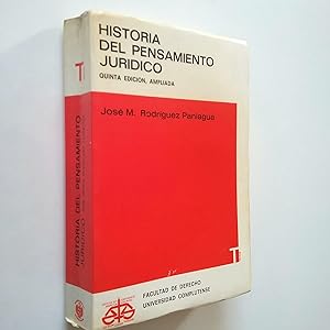 Imagen del vendedor de Historia del pensamiento jurídico a la venta por MAUTALOS LIBRERÍA