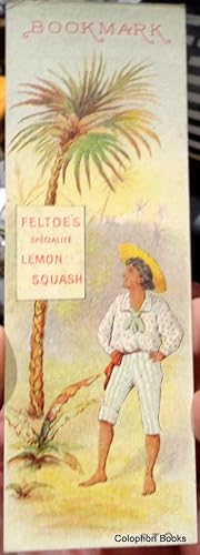 Feltoe's Lemon Squash Bookmark c1905