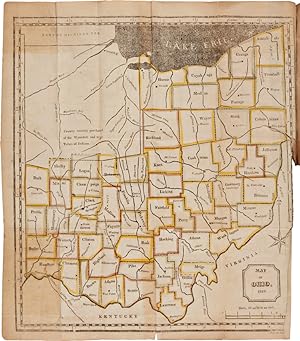 THE OHIO GAZETTEER, OR TOPOGRAPHICAL DICTIONARY; CONTAINING A DESCRIPTION OF THE SEVERAL COUNTIES...