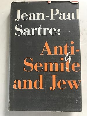 Bild des Verkufers fr Anti-Semite and Jew zum Verkauf von Sheapast Art and Books