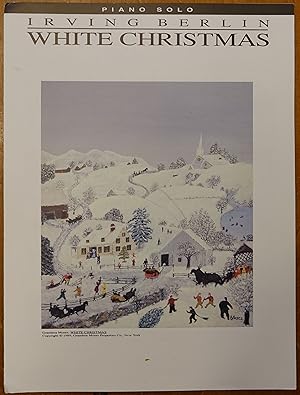 Bild des Verkufers fr White Christmas (Piano Solo) zum Verkauf von Faith In Print