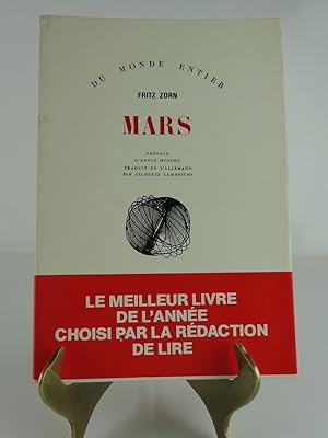 Imagen del vendedor de Mars. Je suis jeune et riche et cultiv; et je suis malheureux, nvros et seul a la venta por Librairie Christian Chaboud