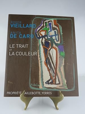 Imagen del vendedor de Roger Vieillard. Anita de Caro. Le trait et la couleur. a la venta por Librairie Christian Chaboud