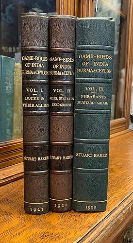Seller image for GAME-BIRDS OF INDIA, BURMA, AND CEYLON. 3 Volumes. for sale by Bjarne Tokerud Bookseller