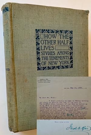 Bild des Verkufers fr How the Other Half Lives (With a Tipped-In Jacob Riis TLS) zum Verkauf von APPLEDORE BOOKS, ABAA