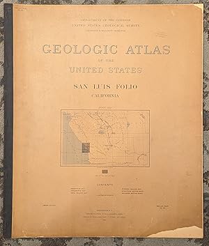 Geologic Atlas of the United States: San Luis Folio, California