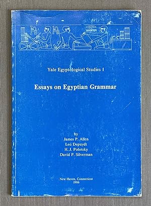 Image du vendeur pour Essays on Egyptian Grammar mis en vente par Meretseger Books