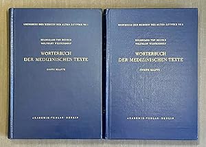 Seller image for Wrterbuch der medizinischen Texte. Vol. I & II (complete set) for sale by Meretseger Books
