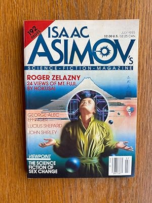 Image du vendeur pour Isaac Asimov's Science Fiction July 1985 mis en vente par Scene of the Crime, ABAC, IOBA