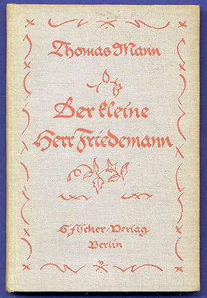 Seller image for Der kleine Herr Friedemann und andere Novellen. for sale by Antiquariat an der Linie 3