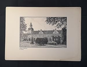 Bild des Verkufers fr Rittergut Mhlenburg bei Spenge. zum Verkauf von ANTIQUARIAT Franke BRUDDENBOOKS