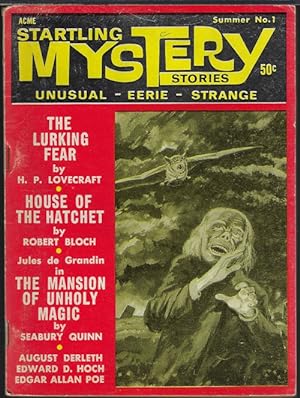 Seller image for STARTLING MYSTERY Stories: Summer 1966, No. 1 for sale by Books from the Crypt