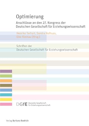 Optimierung Anschlüsse an den 27. Kongress der Deutschen Gesellschaft für Erziehungswissenschaft
