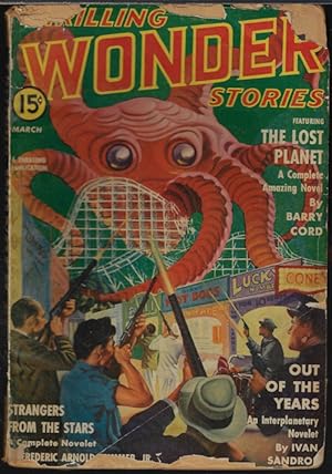 Imagen del vendedor de THRILLING WONDER Stories: March, Mar. 1941 a la venta por Books from the Crypt