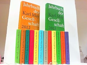 Jahrbuch der Karl-May-Gesellschaft. Hier Konvolut aus 14 Büchern: Jahrgang 2000 - 2013.
