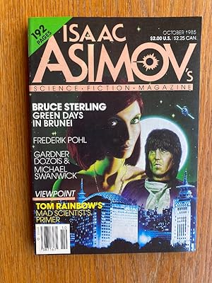 Immagine del venditore per Isaac Asimov's Science Fiction October 1985 venduto da Scene of the Crime, ABAC, IOBA