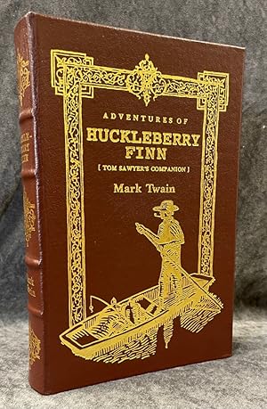 Imagen del vendedor de The Adventures of Huckleberry Finn [Tom Sawyer's Companion] Full Leather Collector's Library of Famous Editions Easton Press a la venta por Lake Country Books and More