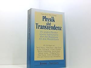 Bild des Verkufers fr Physik und Transzendenz. Die groen Physiker unseres Jahrhunderts ber ihre Begegnung mit dem Wunderbaren die grossen Physiker unseres Jahrhunderts ber ihre Begegnung mit dem Wunderbaren zum Verkauf von Book Broker