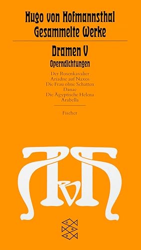 Seller image for Dramen V. Operndichtungen for sale by moluna