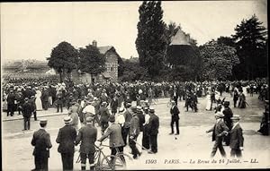 Bild des Verkufers fr Ansichtskarte / Postkarte Paris XVI Passy, La Revue du 14 Juillet zum Verkauf von akpool GmbH