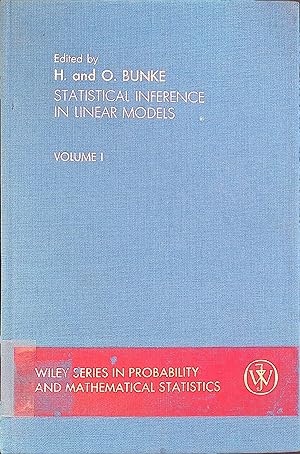 Imagen del vendedor de Statistical Inference in Linear Models: Statistical Methods of Model Building, v. 1 Probability & Mathematical Statistics S. a la venta por books4less (Versandantiquariat Petra Gros GmbH & Co. KG)