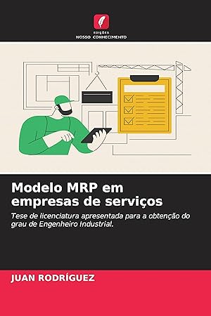 Bild des Verkufers fr Modelo MRP em empresas de servios zum Verkauf von moluna