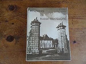 Image du vendeur pour Manoirs De Basse-Bretagne mis en vente par librairie ESKAL