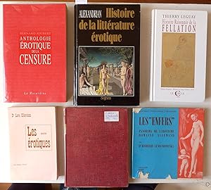 Seller image for [Lot de 6 ouvrages traitant d'rotisme] for sale by Le Rayon populaire