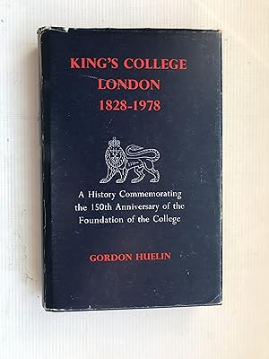 Seller image for King's College London 1828-1978 for sale by Beach Hut Books