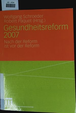 Seller image for Gesundheitsreform 2007. for sale by Antiquariat Bookfarm