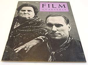 Film Quarterly vol. XXV (25) no. 4 (Summer 1972)