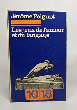 Immagine del venditore per Les jeux de l'amour et du langage venduto da crealivres