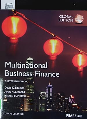 Imagen del vendedor de Multinational business finance. a la venta por Antiquariat Bookfarm